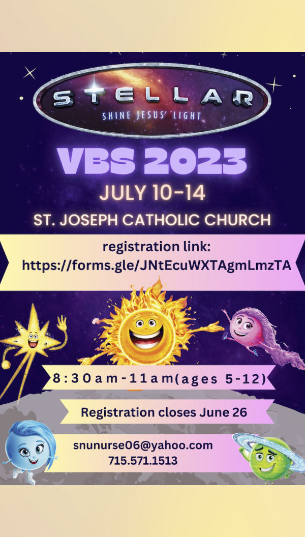2023 Vacation Bible School Flyer V