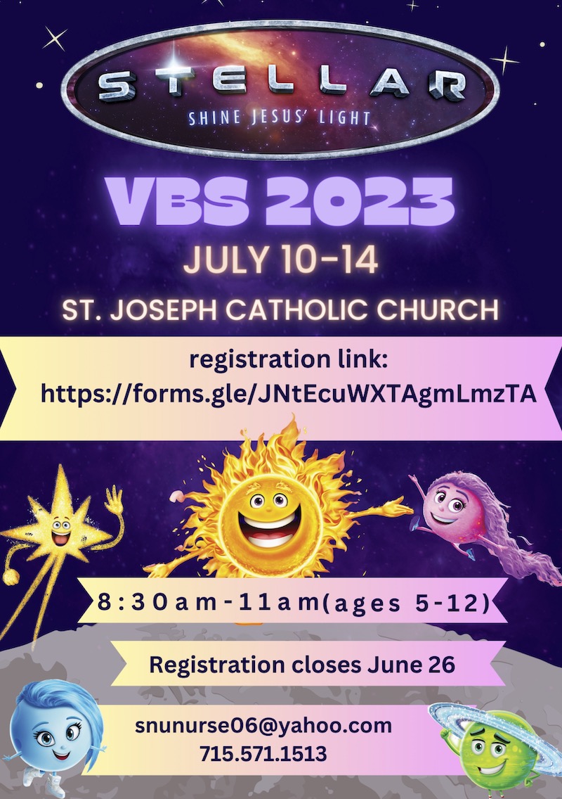 2023 Vacation Bible School Flyer